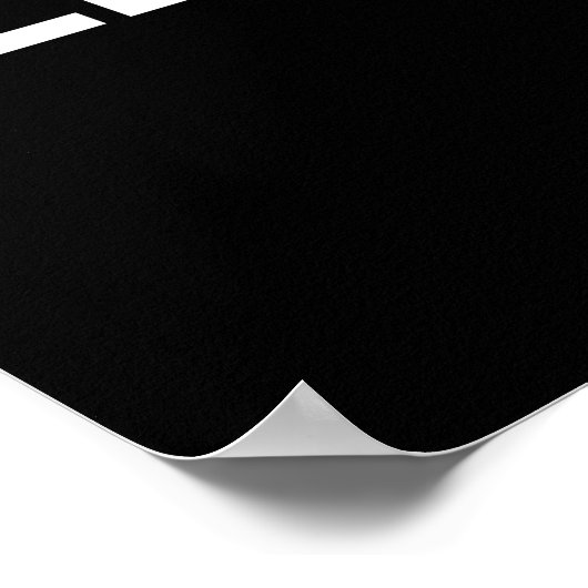 Wees meedogenloos - Succesmotivatie Poster (Hoek)