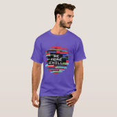 Wees meer chill vintage t-shirt (Voorkant volledig)