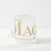 WEES MEER MAGGIE MATGLAS KOFFIEMOK (Voorkant links)