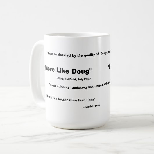 Wees meer zoals Doug Mok - 2008 (Voorkant links)