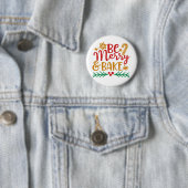 Wees Merry Bake Ronde Button 5,7 Cm (In situ)