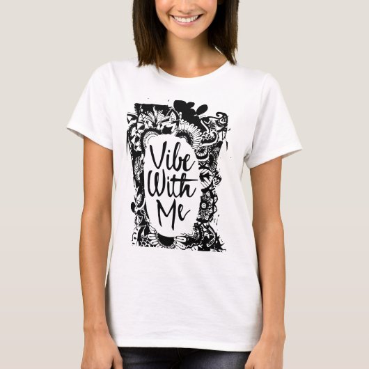 Wees met mij t-shirt (Voorkant)