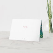 Wees mij. | Faux Gold Foil Feestdagen Kaart (Achterkant)