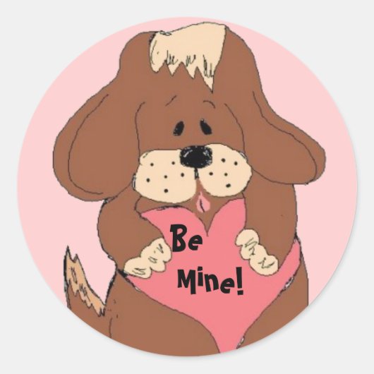 Wees mij. - Puppy Stickers (Voorkant)