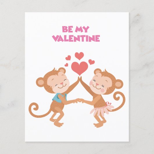 Wees mij Valentijnsdagen - Happy Flyer (Voorkant)