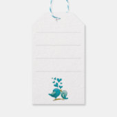 Wees mijn aangepaste cadeaulabels voor het tweet-h (Achterkant)