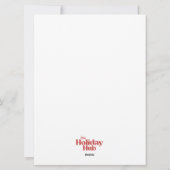 Wees mijn anti-valentijnkaart - Gebroken hart Feestdagenkaart (Achterkant)