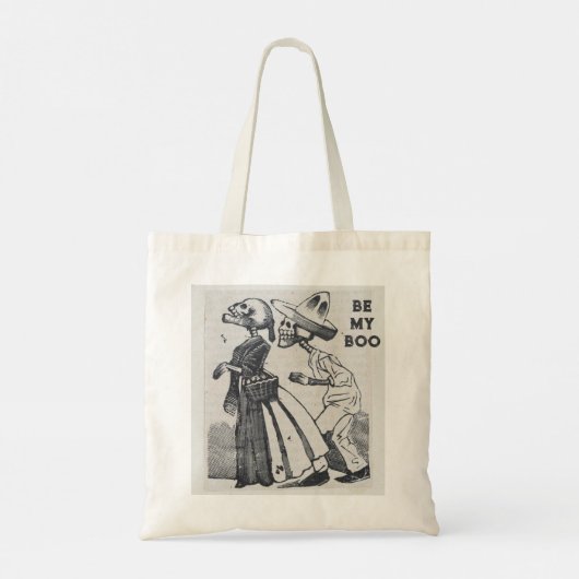 Wees mijn baas tote bag (Achterkant)