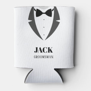 Wees mijn beste Groomsman Colour Blikjeskoeler