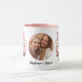 Wees mijn beste thee Galentines Fotocollage Mok (Midden)