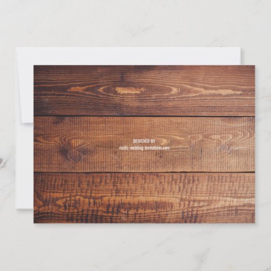 Wees mijn bloemenmeisje | Landelijke bruidsmeisjes Kaart (Achterkant)