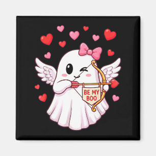Wees mijn Boo Cupid Geest Valentijn Engel Vleugels Magneet