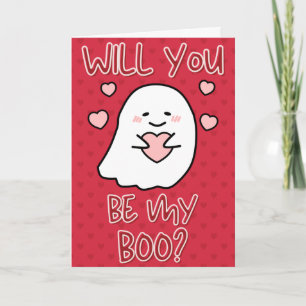 Wees mijn Boo Valentijnskaart Kaart