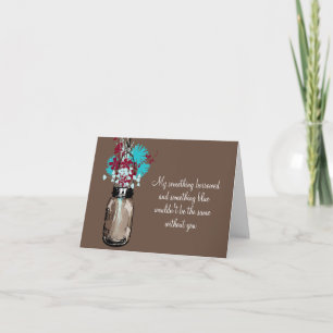 Wees mijn Bridesmaid - Mason Jar en Wildbloemen