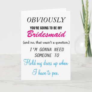 Wees mijn Bridesmaid - Toekomstige schoonzuster