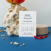Wees mijn bruidsmeisje kalender voorstel + Info ka Kaart