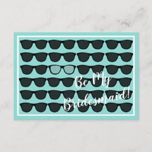 Wees mijn bruidsmeisje Maid of Honor Bruids Tiara  Kaart