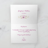 Wees mijn bruidsmeisje Paarse Orchidee (Binnen)