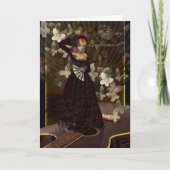 Wees mijn bruidsmeisje Spaanse stijl Fan Dancer (Voorkant)