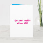 Wees mijn bruidsmeisje - toekomstige schoonzus (Achterkant)