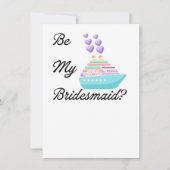 Wees mijn bruidsmeisje? Uitnodiging Voorstel Cruis (Voorkant)