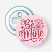 Wees mijn button flesopener (Voorkant)