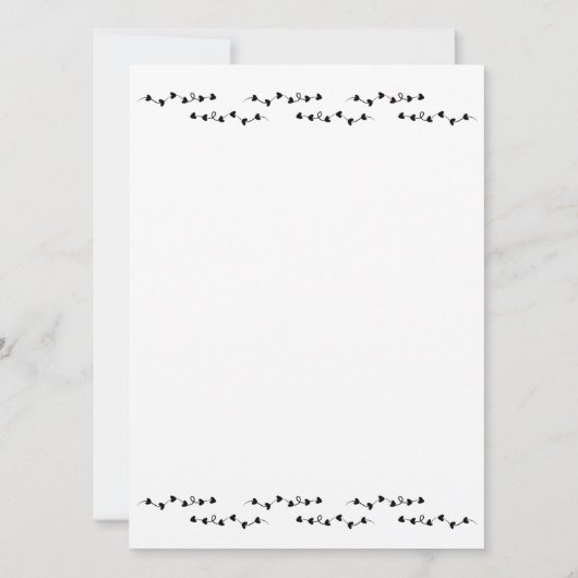 WEES MIJN - Cute Persoonlijke Moderne Valentijnsda Kaart (Achterkant)