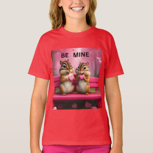 wees mijn eekhoorns en snoepharten t-shirt