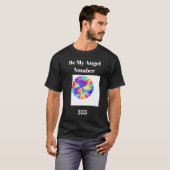 Wees mijn engel nummer 333 t-shirt (Voorkant volledig)
