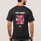 Wees mijn engel nummer 777 t-shirt (Achterkant)