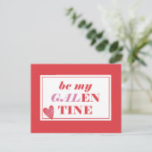 Wees mijn Galentine Briefkaart (Staand voorkant)