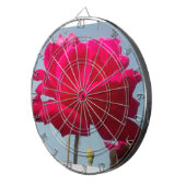 Wees mijn gelukkige Valentijn onder de blauwe heme Dartbord (Voorkant Rechts)