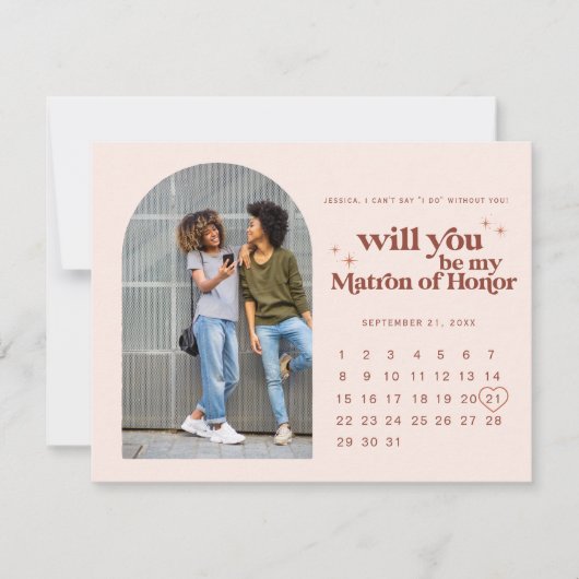 Wees mijn getuige | Foto & Kalendar  Aankondiging (Voorkant)