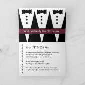 Wees mijn getuige met Tuxes - GRAppig (Binnen)