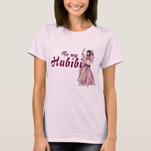Wees mijn Habibi T-shirt (Voorkant)