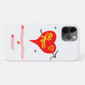 Wees mijn hart op Galaxy CUSTOMIZE NAMEN Case-Mate iPhone Case (Achterkant (horizontaal))