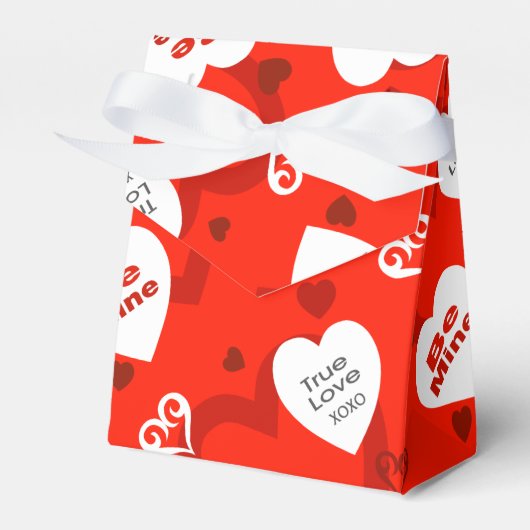 Wees Mijn Hart Valentijnsdag Favoriete Dozen Bedankdoosjes (Voorkant Zijde)