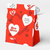 Wees Mijn Hart Valentijnsdag Favoriete Dozen Bedankdoosjes (Achterkant)