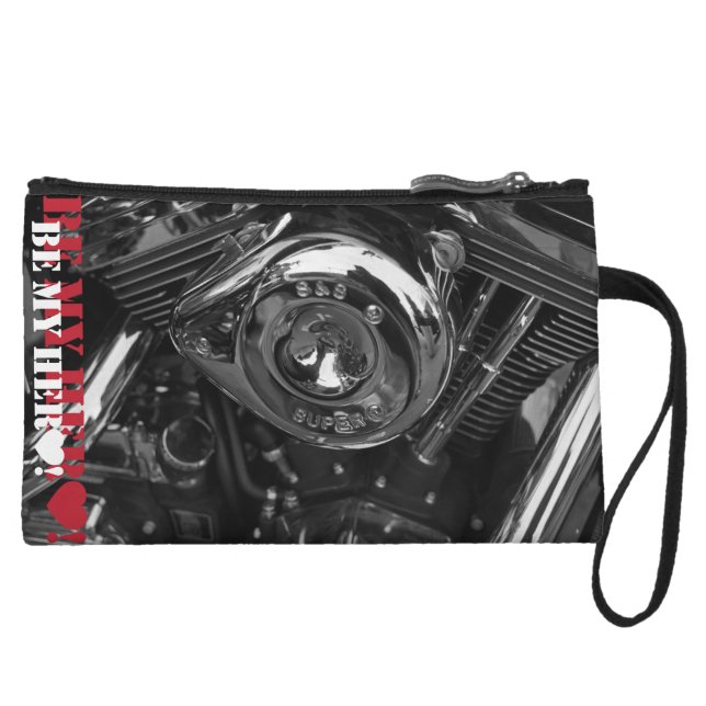 Wees mijn Hero! Vrroom! MIni-koppeling Tasje Met Polsbandje (Voorkant)