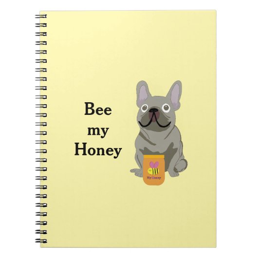 Wees mijn honing notitieboek (Voorkant)
