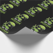 Wees Mijn Hooman 👽 Cadeaupapier (Hoek)