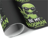Wees Mijn Hooman 👽 Cadeaupapier (Rol Hoek)