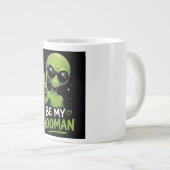 Wees Mijn Hooman 👽 Grote Koffiekop (Voorkant rechts)