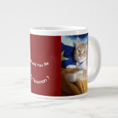 Wees Mijn Hooman Kat Foto Speciale Mok (Voorkant rechts)