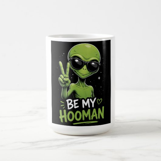 Wees Mijn Hooman 👽 Koffiemok (Center)