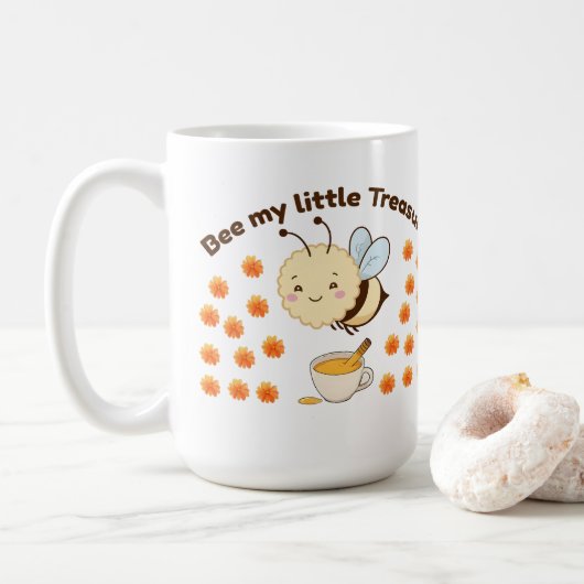 Wees mijn kleine schat koffiemok (Met donut)
