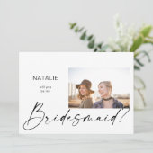 Wees mijn korte foto-landschapsvoorstel in kaart (Staand voorkant)