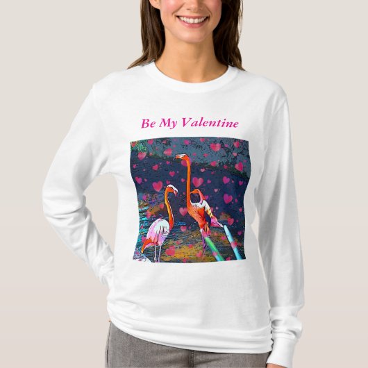 Wees mijn kosmische Valentijn T-shirt (Voorkant)