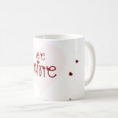 Wees Mijn Liefde Hartjes Valentijnsdag Mok (Voorkant rechts)
