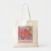 "Wees mijn liefde" Tote Bag (Voorkant)